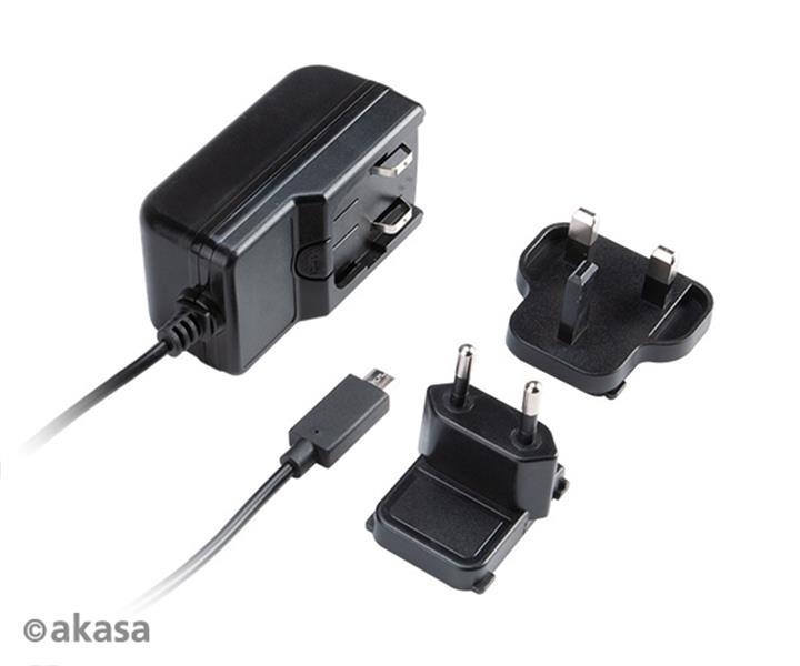 Akasa 15W USB Type-C power adapter for Raspberry Pi 4 mobile phones tablets