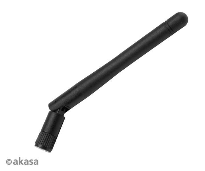 Akasa Omni-Directional Tri-Band Wi-Fi Antenna Compliant with IEEE 802 11a b g ac ad Wi-Fi standards 2pcs pack