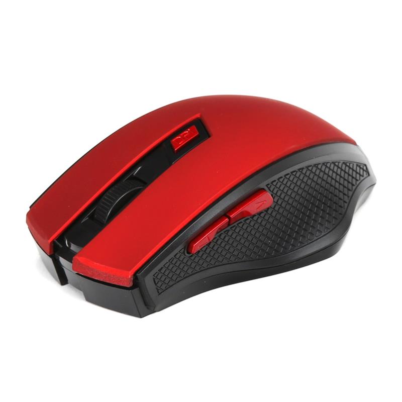 Omega OM-08WB wireless mouse 2 4 GHz 1000 1200 1600dpi - red