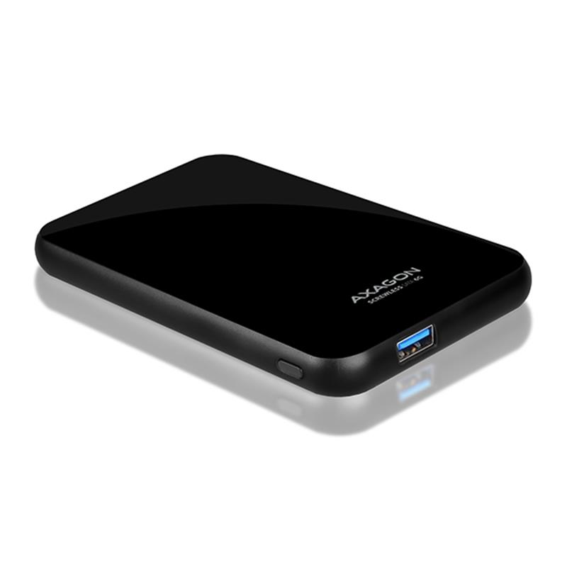 AXAGON USB3 0 - SATA 6G 2 5 External SCREWLESS Box Black
