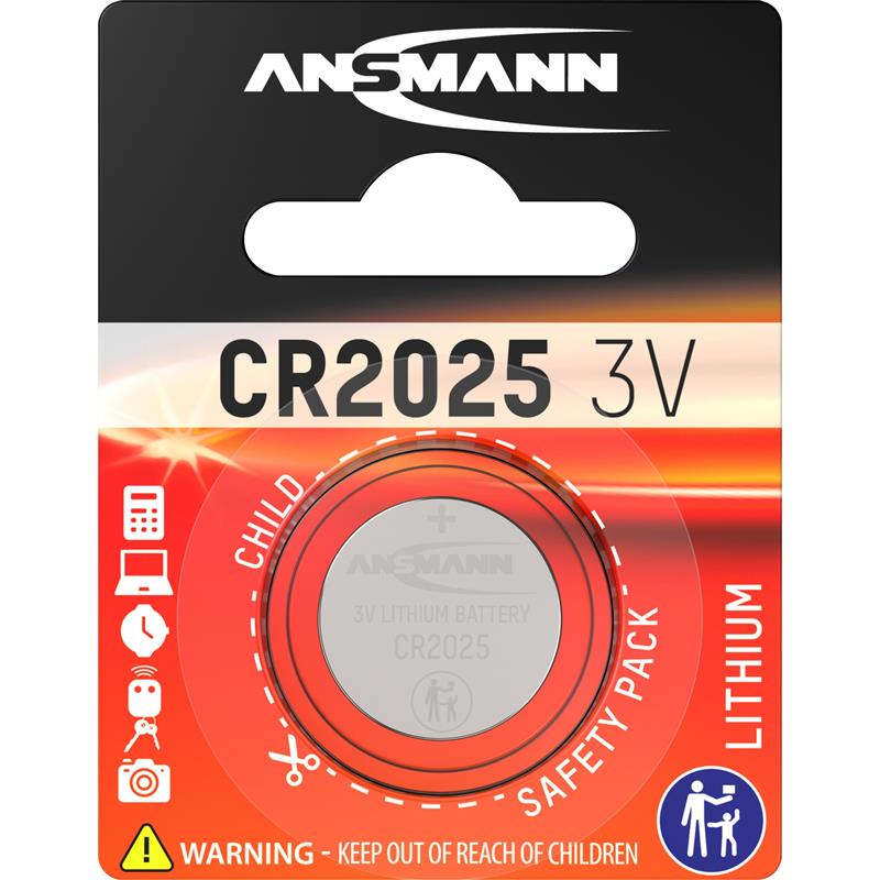 Ansmann Battery 3V Lithium CR2025 5020142 