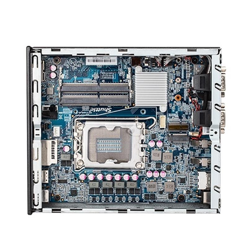 Shuttle XP? slim DH670 1,3L maat pc Zwart Intel H670 LGA 1700