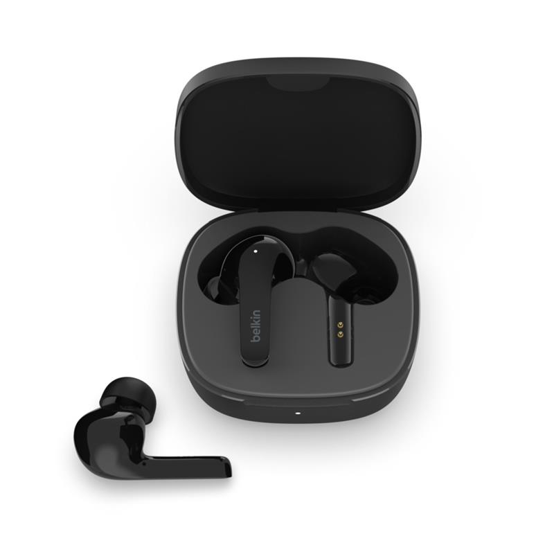 Belkin SOUNDFORM Flow Headset Draadloos In-ear Oproepen/muziek USB Type-C Bluetooth Zwart