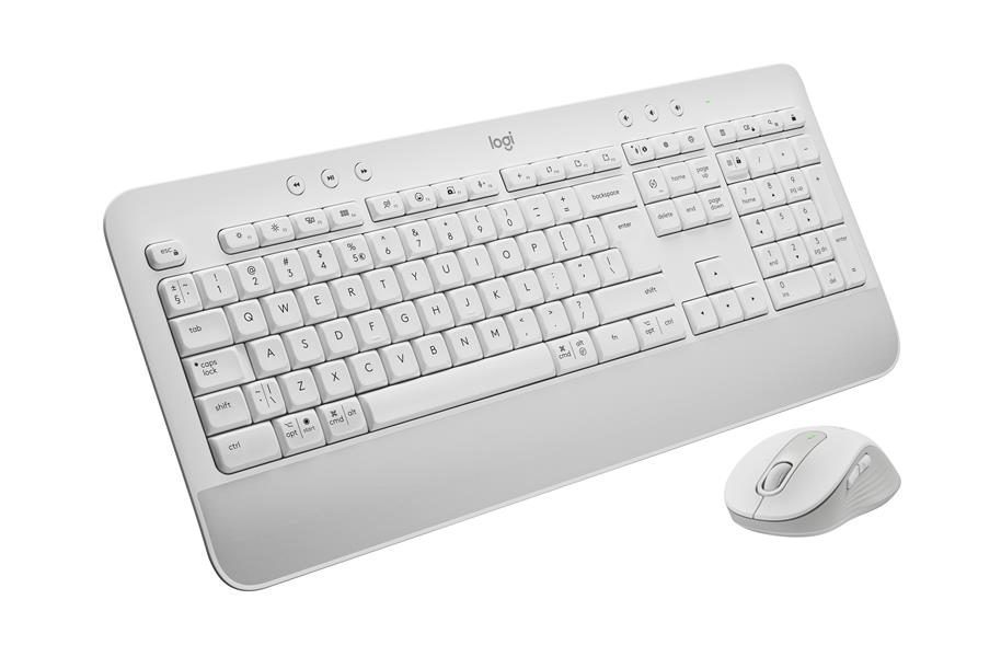 Logitech Signature MK650 Combo For Business toetsenbord Inclusief muis RF-draadloos + Bluetooth QWERTZ Zwitsers Wit