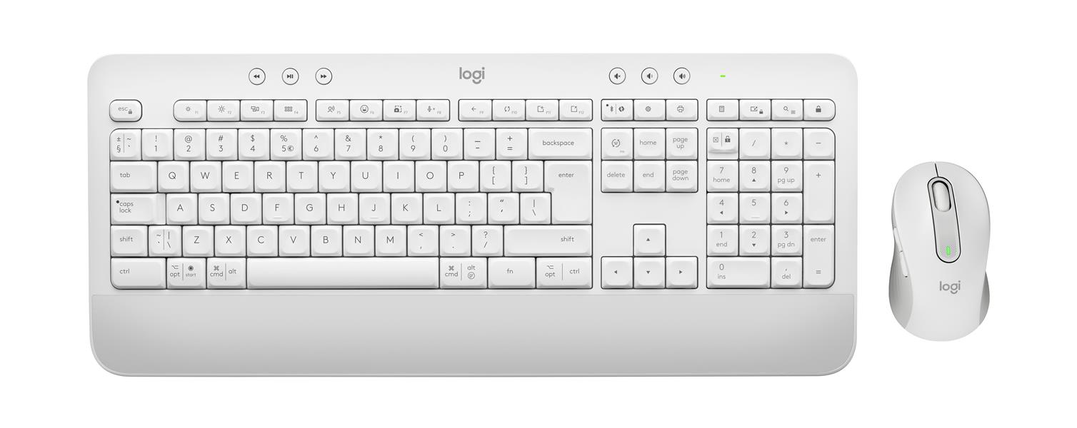 Logitech Signature MK650 Combo For Business toetsenbord Inclusief muis RF-draadloos + Bluetooth QWERTY Italiaans Wit