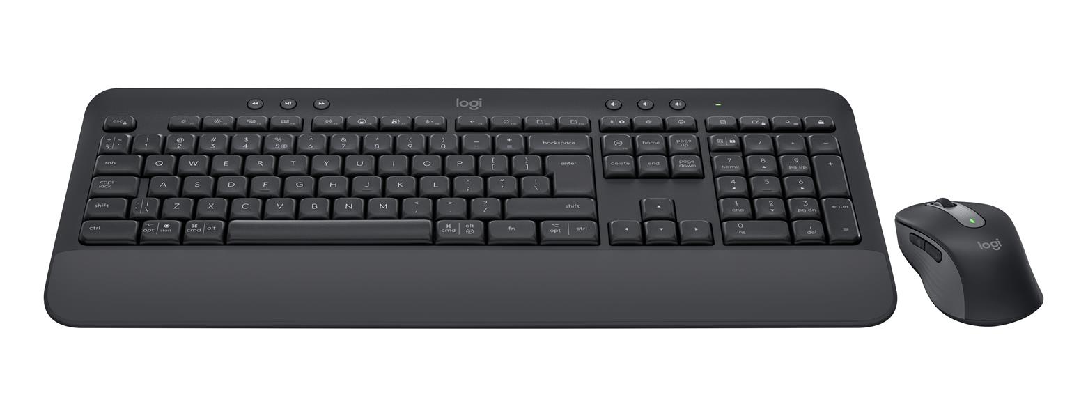 Logitech Signature MK650 Combo For Business toetsenbord Inclusief muis RF-draadloos + Bluetooth QWERTZ Tsjechisch, Slovaaks Grafiet