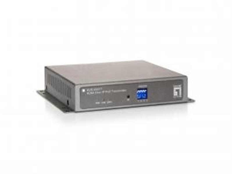 LevelOne HVE-6501T audio/video extender AV-zender Grijs