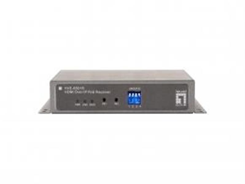 LevelOne HVE-6501R audio/video extender AV-receiver Grijs
