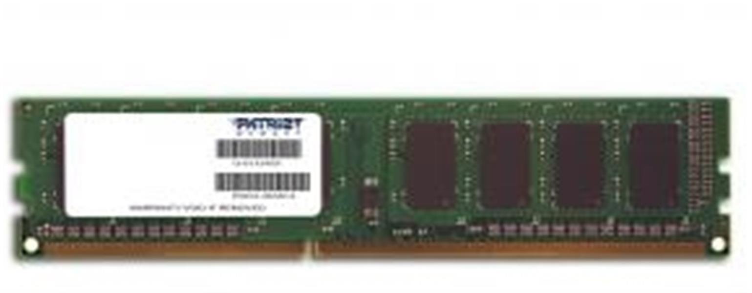 Patriot LONG DIMM 4GB DDR3 UDIMM 1333MHZ CL9 1 5V Heatspreader