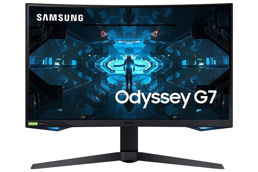 Samsung Odyssey C27G75TQSP 68,6 cm (27"") 2560 x 1440 Pixels Wide Quad HD QLED Zwart