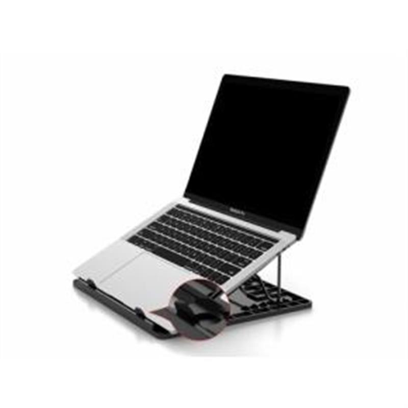 Conceptronic ERGO Laptop Cooling Stand 39,6 cm (15.6"") Notebookstandaard Zwart