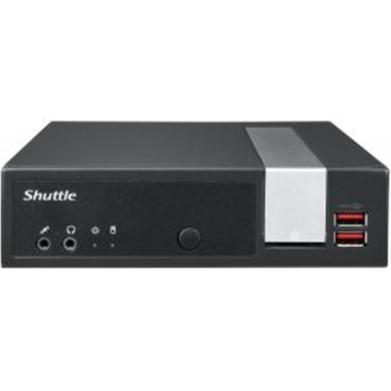 Shuttle XP? slim DL20N6 1,35L maat pc Zwart Intel SoC BGA 1090 N6005 2 GHz