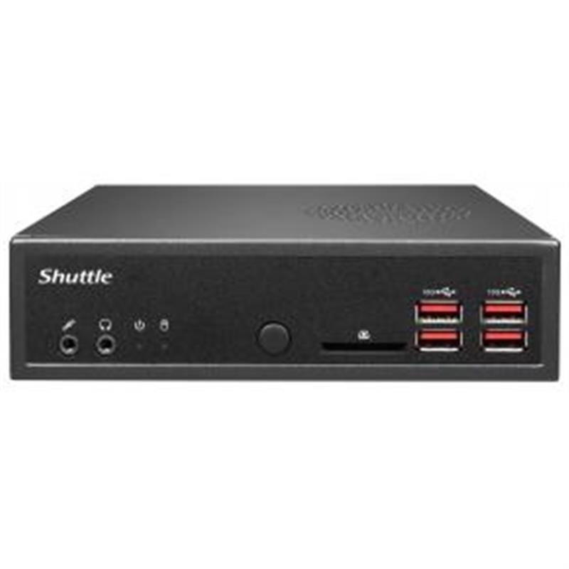 Shuttle XP? slim DH32U5 1,35L maat pc Zwart Intel SoC i5-1135G7