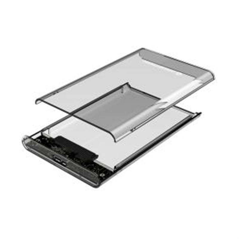 Conceptronic DANTE03T behuizing voor opslagstations HDD-/SSD-behuizing Transparant 2.5""