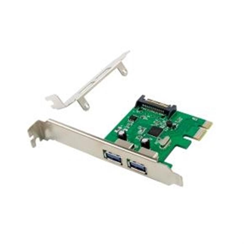 Conceptronic EMRICK 2-Port USB 3 0 PCIe Card PCIe USB 3 2 Gen 1 3 1 Gen 1 PCI 2 0 SA