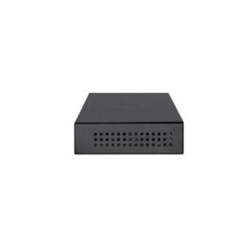 LevelOne GES-2105P netwerk-switch Managed L2 Gigabit Ethernet (10/100/1000) Power over Ethernet (PoE) Zwart