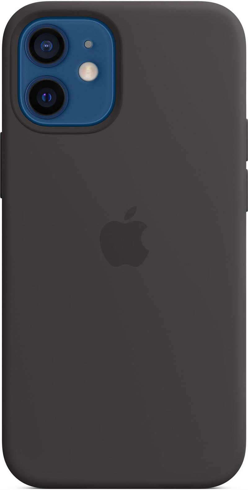 Apple iPhone 12 Mini Silicone Case with MagSafe Black 