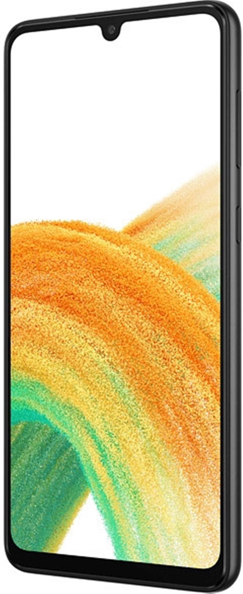 Samsung Galaxy A33 5G SM-A336B 16,5 cm (6.5"") Hybride Dual SIM Android 12 USB Type-C 6 GB 128 GB 5000 mAh Zwart