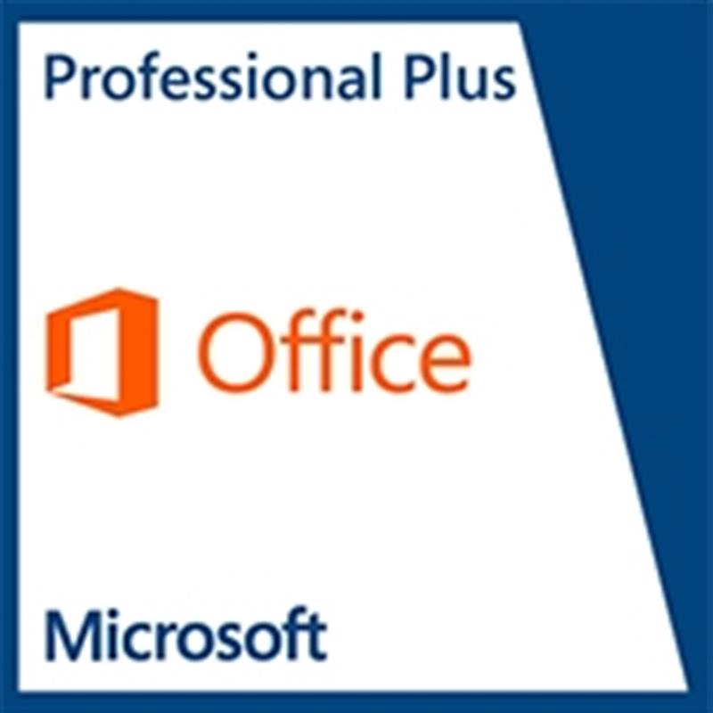Microsoft Office Professional Plus 1 licentie(s) Elektronische Software Download (ESD) Meertalig