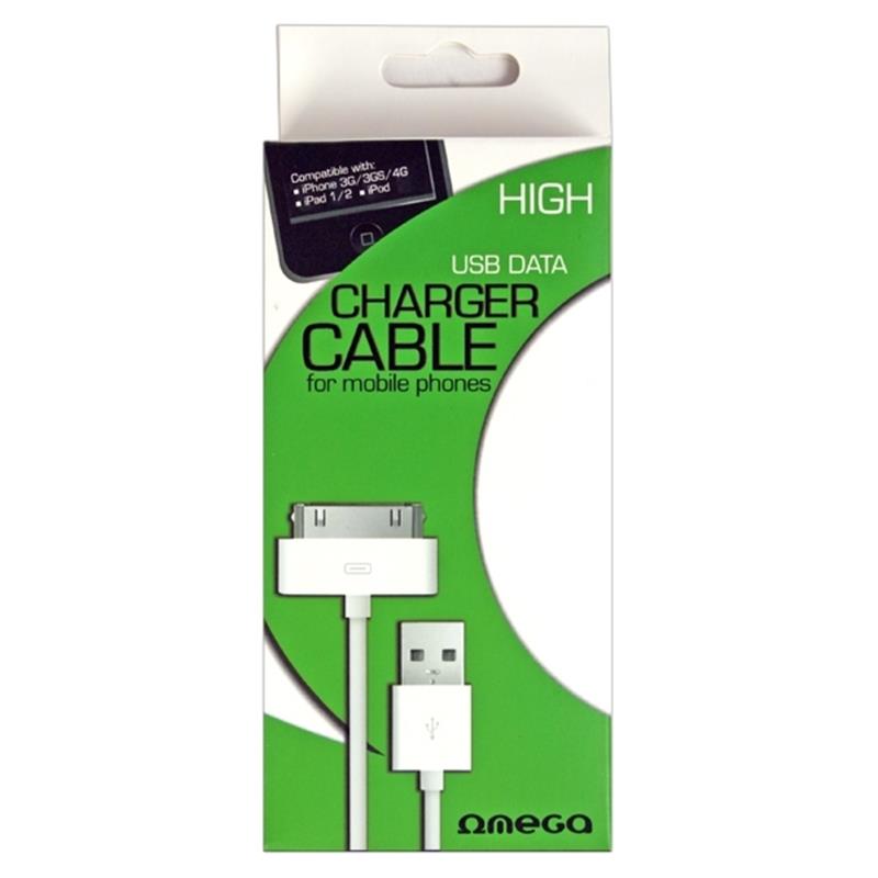 OMEGA USB CABLE for IPOD IPAD IPHONE 41173