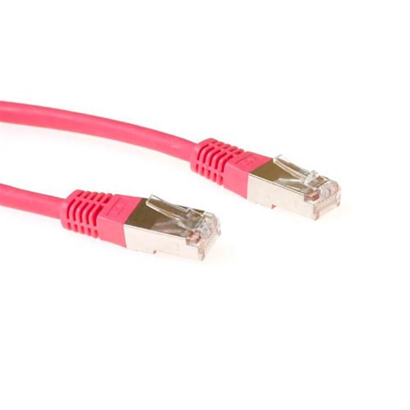 ACT Patchcord SSTP Category 6 PIMF, Red 30.00M netwerkkabel Rood 30 m