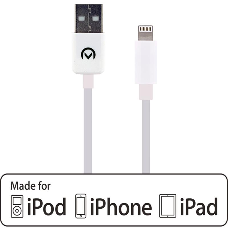Mobilize Cable USB to Apple MFi Lightning 1m White
