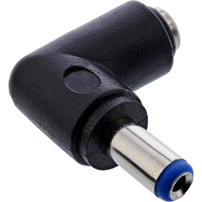 InLine DC Adapter 5 5x2 1mm DC Plug Male Female Angled