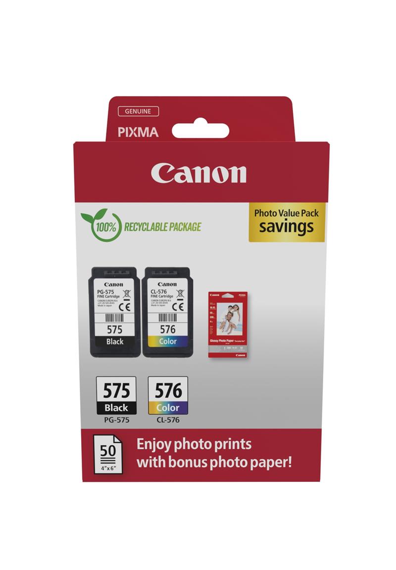 CANON PG-575 CL-576 Ink Cartridge PVP