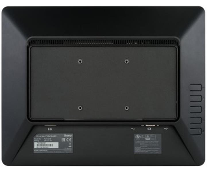 iiyama ProLite T1521MSC-B1 touch screen-monitor 38,1 cm (15"") 1024 x 768 Pixels Zwart Multi-touch Tafelblad