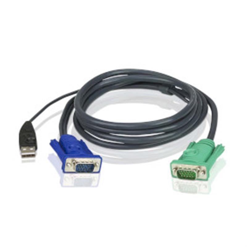 Aten 5M USB KVM Kabel met 3 in 1 SPHD