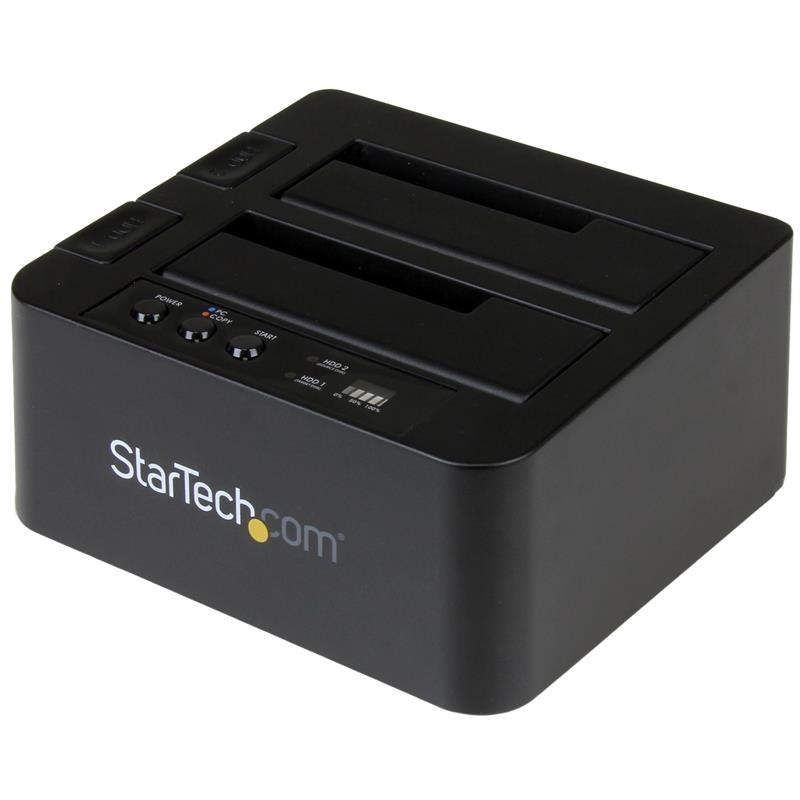 StarTech.com USB 3.1 (10Gbps) Standalone Duplicator Dock voor 2.5"" & 3.5"" SATA SSD/HDD schijven met Fast-Speed Duplication tot 28GB/min