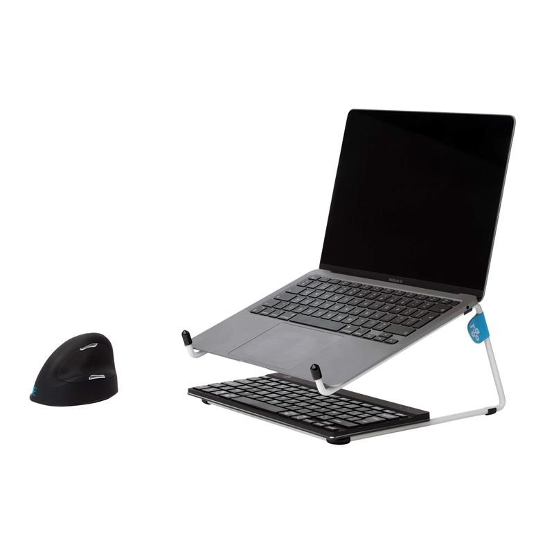 R-Go Tools R-Go Steel Office Laptopstandaard, wit