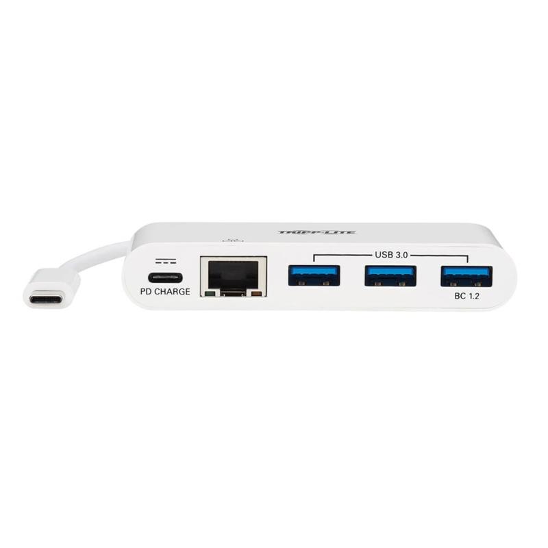 Tripp Lite U460-003-3AG-C interface hub USB 3.2 Gen 1 (3.1 Gen 1) Type-C 5000 Mbit/s Wit