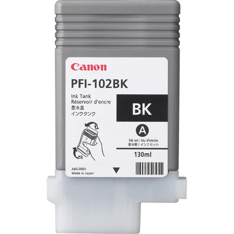 Canon PFI-102BK Origineel Zwart