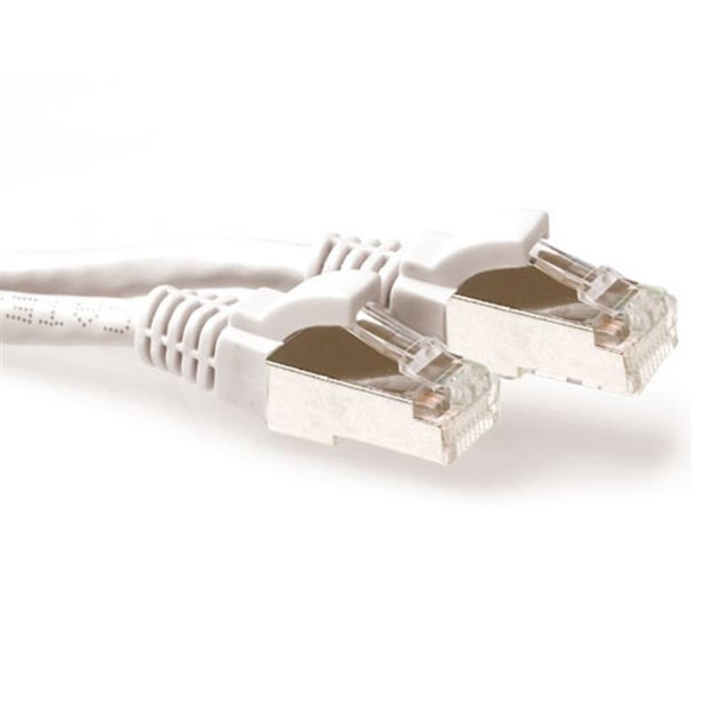 ACT FB7351 netwerkkabel Wit 1,5 m Cat6 S/FTP (S-STP)