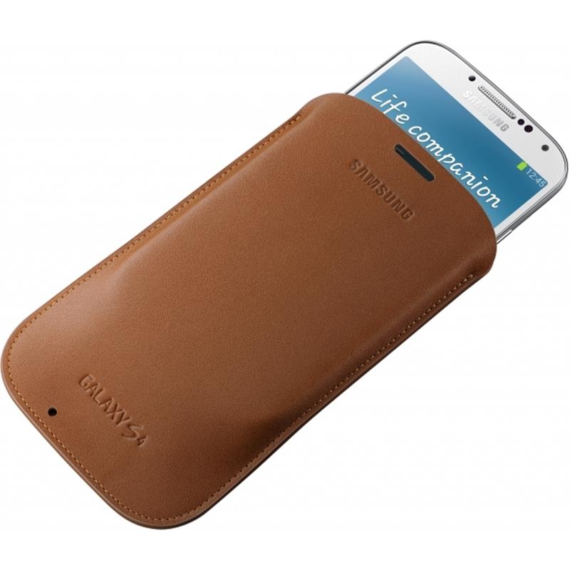  Samsung Pouch Galaxy S4 I9500 I9505 Camel
