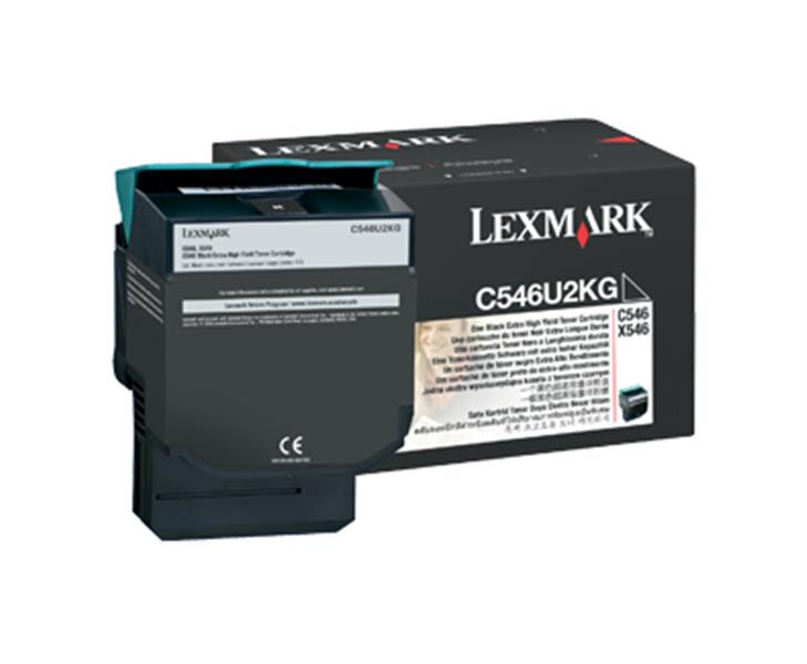 Lexmark C546, X546 8K zwarte tonercartridge