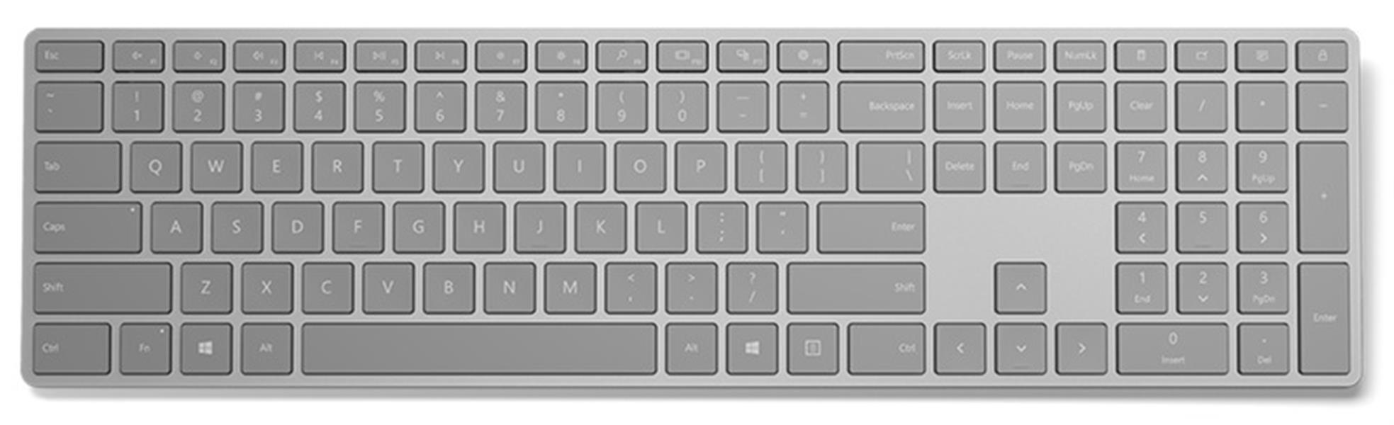 MS Srfc Keyboard Bluetooth Gray IT 