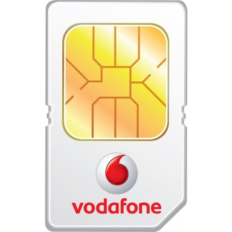 Vodafone Prepaid Starterskaart 3-in-1 incl Beltegoed