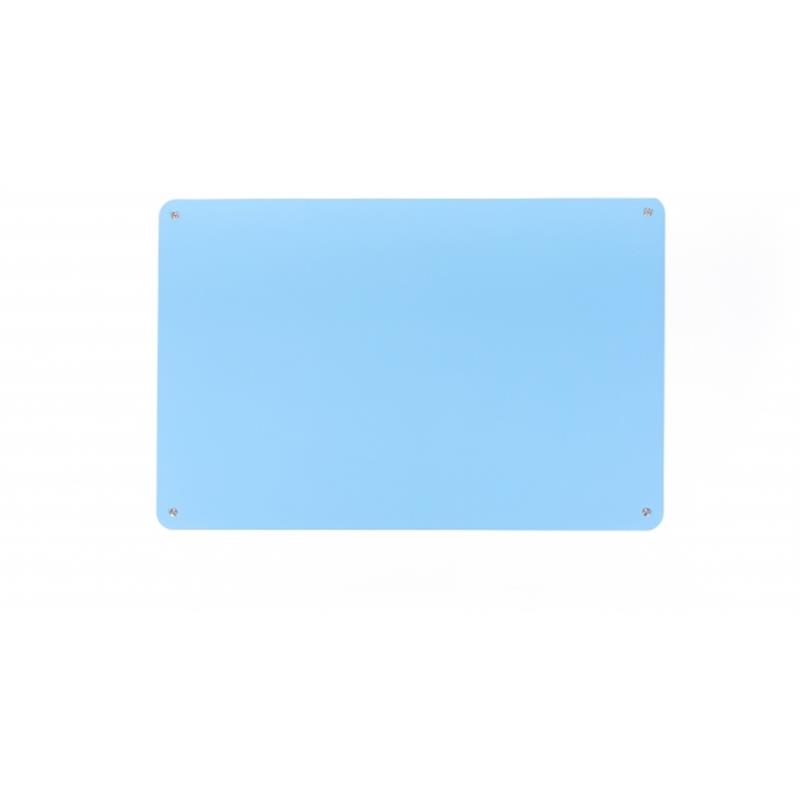 Premium ESD Rubber Table Mat incl 4x 10mm Push Buttons 900mm x 610mm Blue