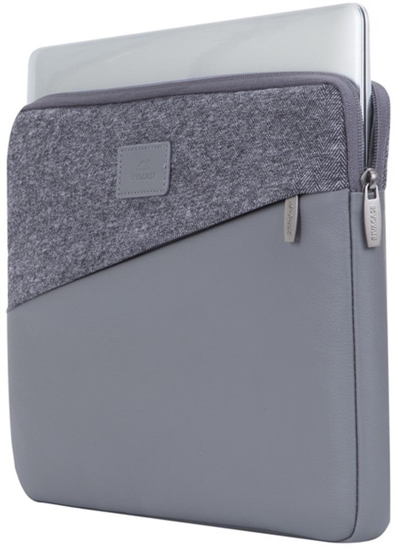 Rivacase Egmont Laptop Sleeve 13 3inch Grey