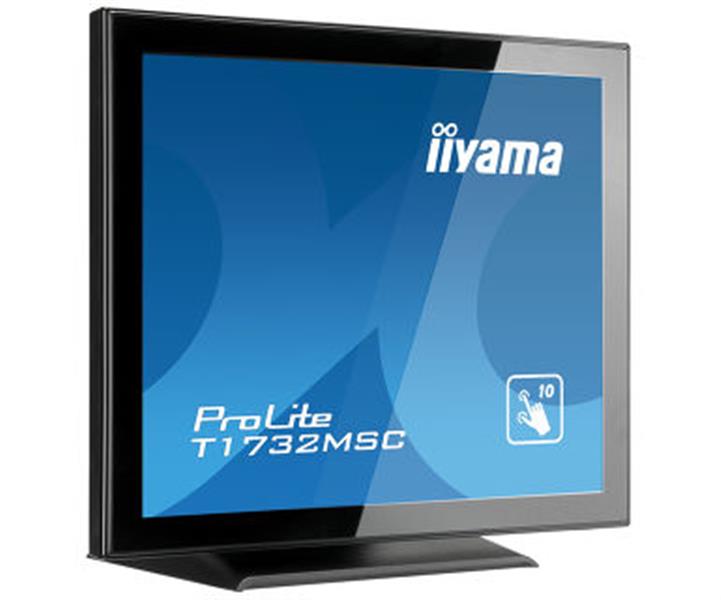 iiyama ProLite T1732MSC-B5X touch screen-monitor 43,2 cm (17"") 1280 x 1024 Pixels Zwart Multi-touch