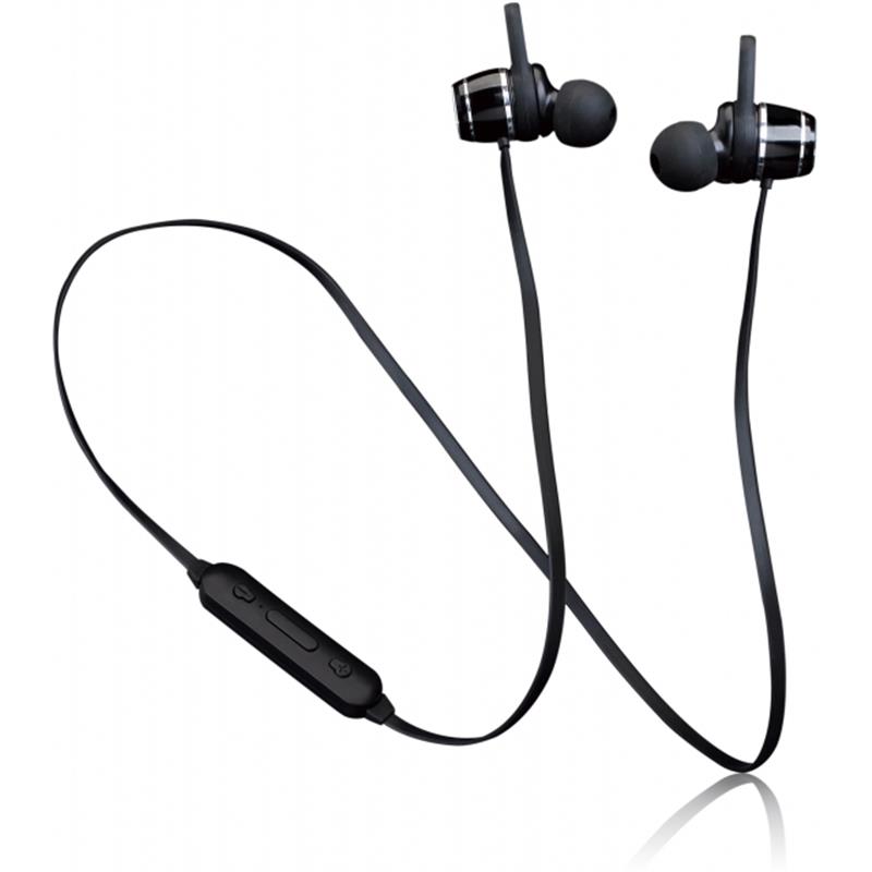  Lenco Sweatproof Bluetooth Stereo Headset Black