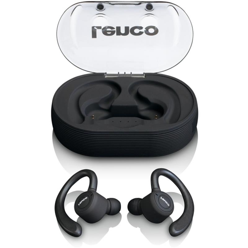  Lenco Waterproof TWS Bluetooth Stereo Headset Black