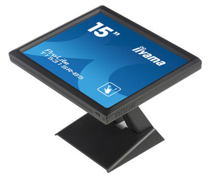iiyama ProLite T1531SR-B5 touch screen-monitor 38,1 cm (15"") 1024 x 768 Pixels Zwart