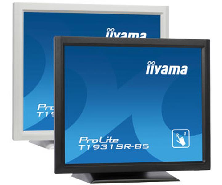 iiyama ProLite T1931SR-B5 touch screen-monitor 48,3 cm (19"") 1280 x 1024 Pixels Zwart Single-touch