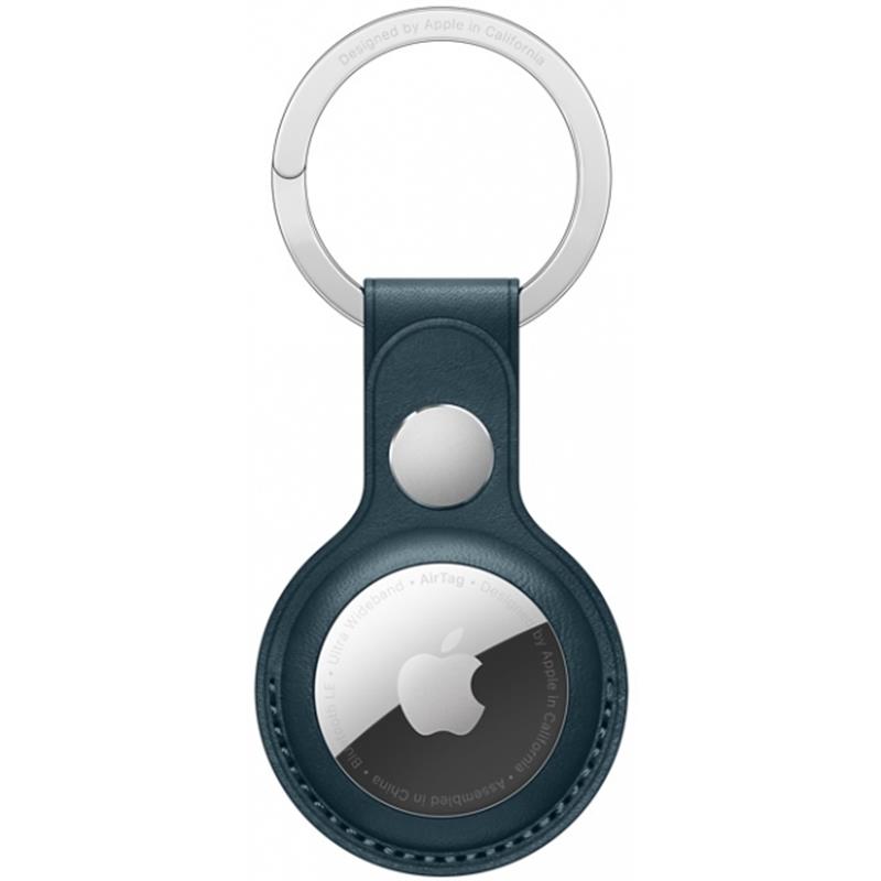 APPLE AirTag Leather Key Ring - Baltic