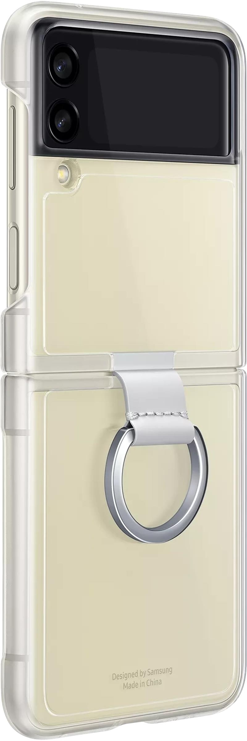  Samsung Clear Cover with Ring Galaxy Z Flip3 Clear