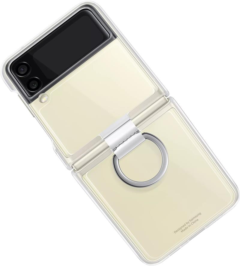  Samsung Clear Cover with Ring Galaxy Z Flip3 Clear