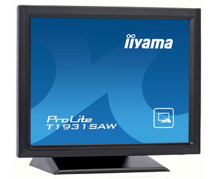 iiyama ProLite T1931SAW-B5 touch screen-monitor 48,3 cm (19"") 1280 x 1024 Pixels Zwart Single-touch